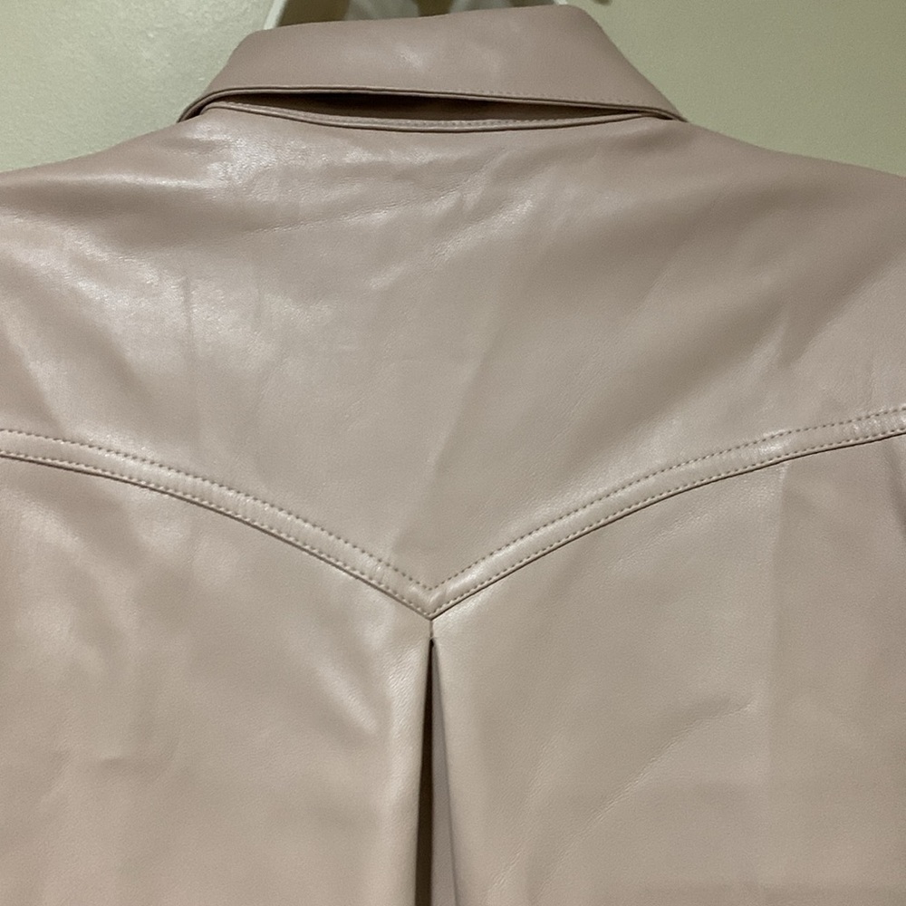 Buttery soft Vegan leather top - Picture 7 of 10